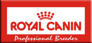 Florida maine Coons feeds Royal Canin, this is there logo